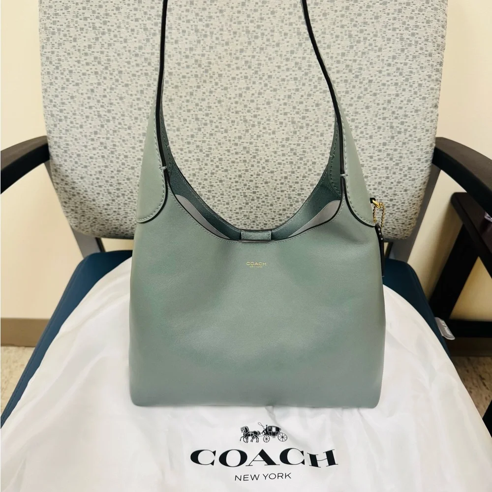 Coach - Brooklyn 28 Shoulder Bag - Color: Sage - Picture 1 of 11